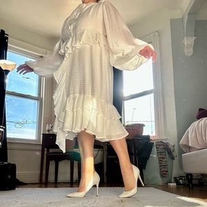 ☁️ Dreamy Emory Clark Cotton Dress🫖